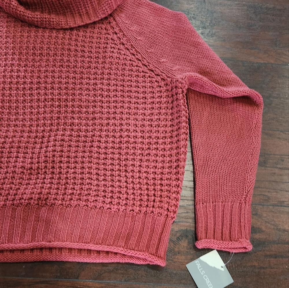 NEW WITH TAG TURTLENECK COZY CHUNKY SWEATER 🐈‍⬛ - Picture 2 of 6